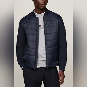 Tommy Hilfiger Navy Light Puffer Jacket XXS